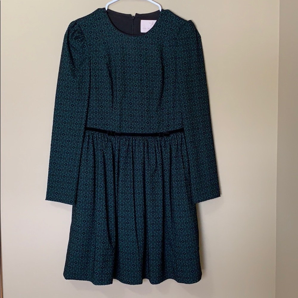 Gal Meets Glam Jacquard Dress